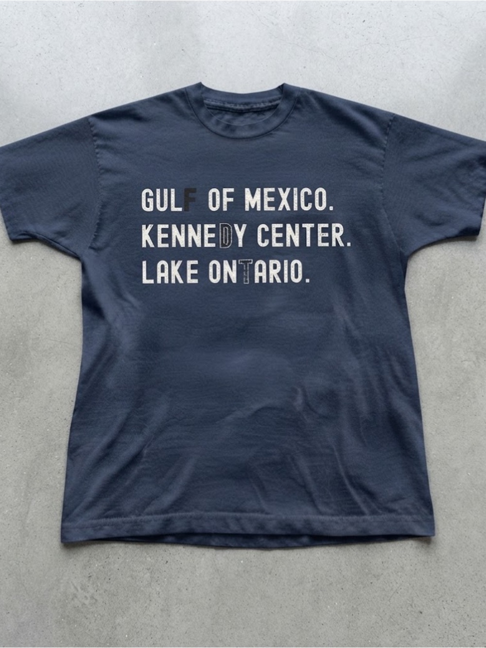 Gulf Of Mexico Kennedy Center Lake Ontario Graphic Gildan T-Shirt